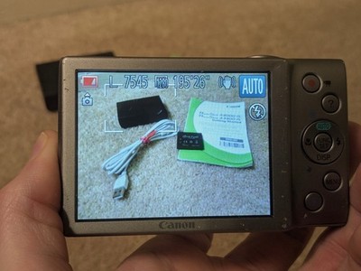 Canon PowerShot A4000IS 16MP Digital Camera 8X Optical Zoom - w