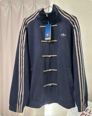 adidas 中国限定 チャイナジャケット ブラック XL 中国 アディダス チャイナ ジャケット S ブラック - メルカリ