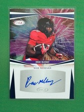 2025 SAGE HIT Football Autographs Blue High Series #A-DM3 Drae McCray