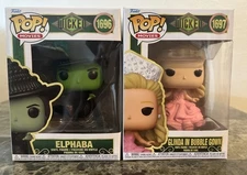 Funko Pop Wicked 2-Pack Set Elphaba & Glinda Broadway Musical