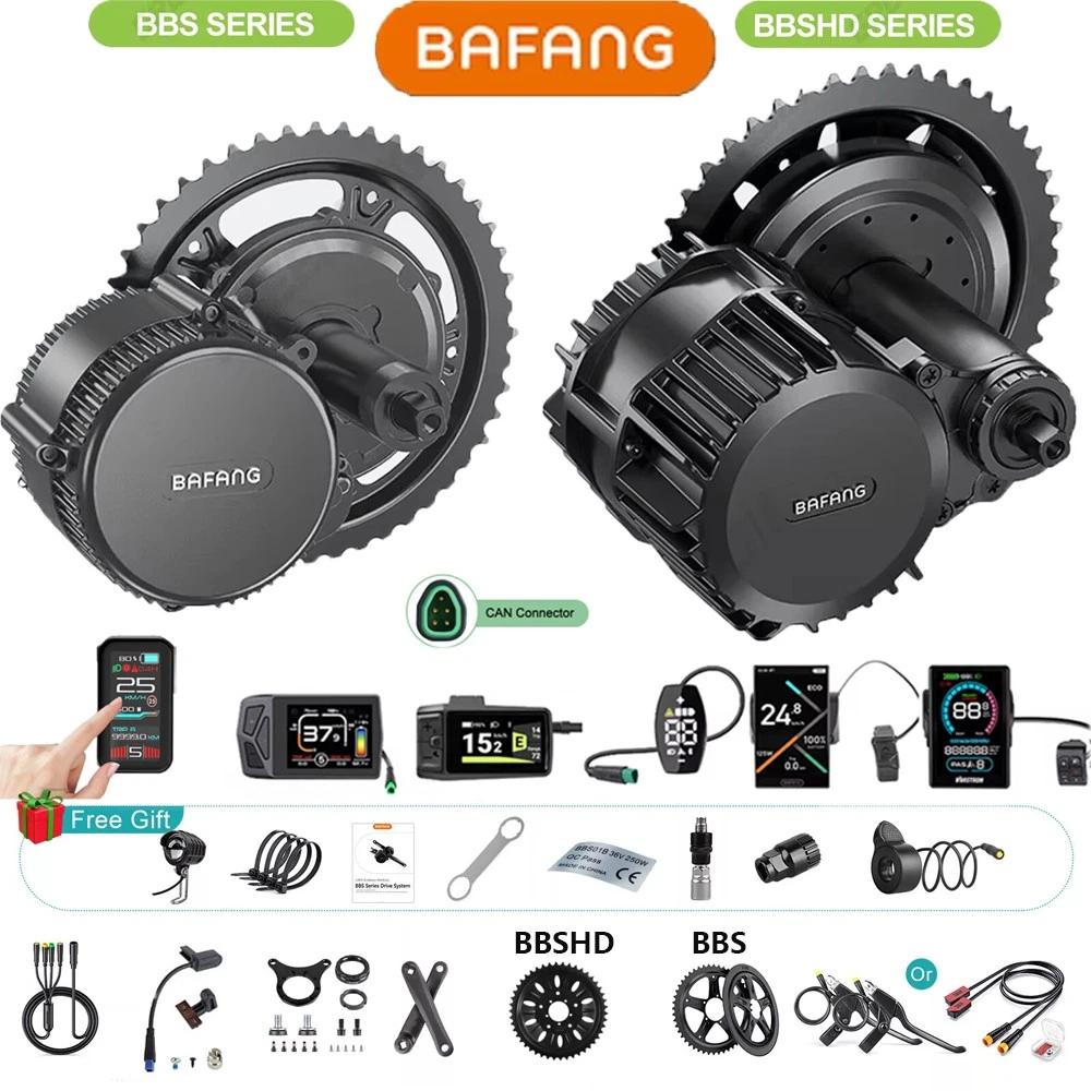 Kit Motorisation Fat Bike Bafang 1000W – Moteur + Batterie + écran – Neuf