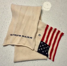North Sails Knit US Flag Scarf