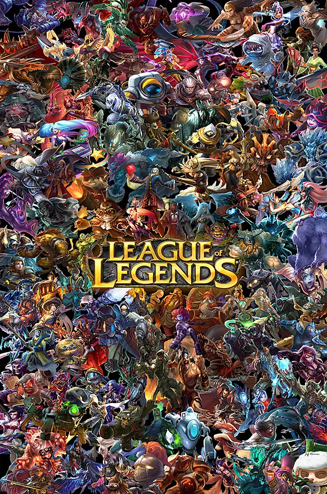 League of Legends Champions Poster