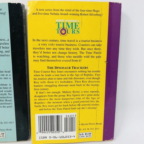 TIME TOURS Books 1,2 & 4 Robert Silverberg HarperCollins 90's PB 1st Print - Picture 7 of 18