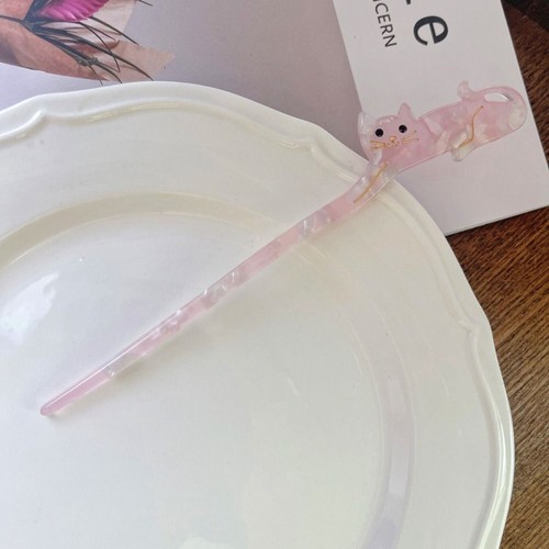 Cat Hairpin Zircon Hair Accessories Fashion Hair Sticks - Picture 12 of 17