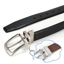 Suyi Belt Mens Belt Leather Reversible Belts for Men for Dress Pants
