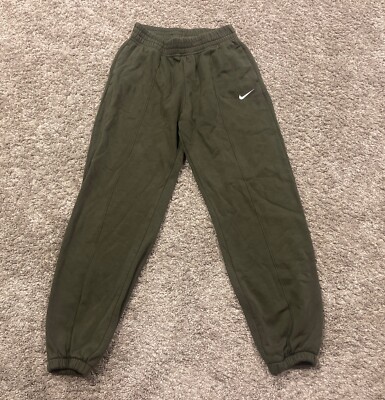 men's nike olive green sweatpants