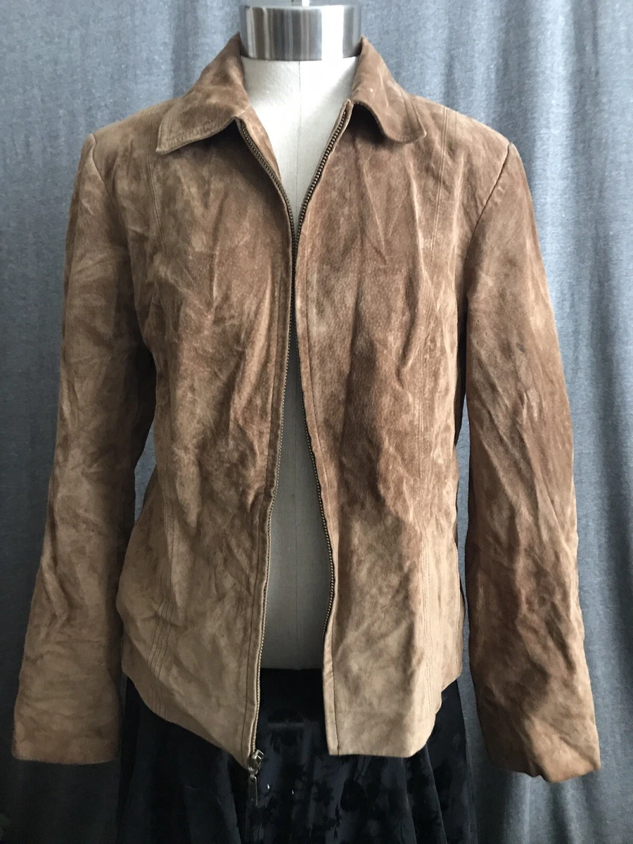 Croft and barrow suede best sale jacket