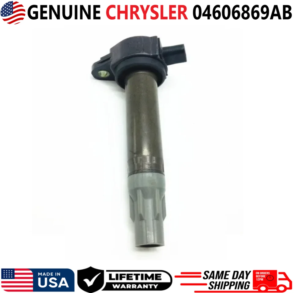 Bobina de encendido Chrysler x1 para Chrysler Dodge Mercedes-Benz 2006-2012, 04606869AB Foto 4 de 4