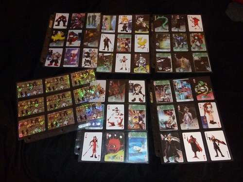 Final Fantasy VII FF7 Lot of 4 complete sets of Playing Cards NM - Picture 6 of 9