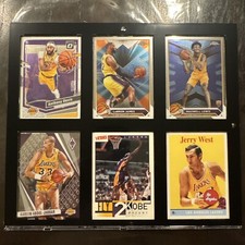 Lakers Greatest Past & Present Davis, Lebron, Lewis, Kareem, Kobe, West Collage