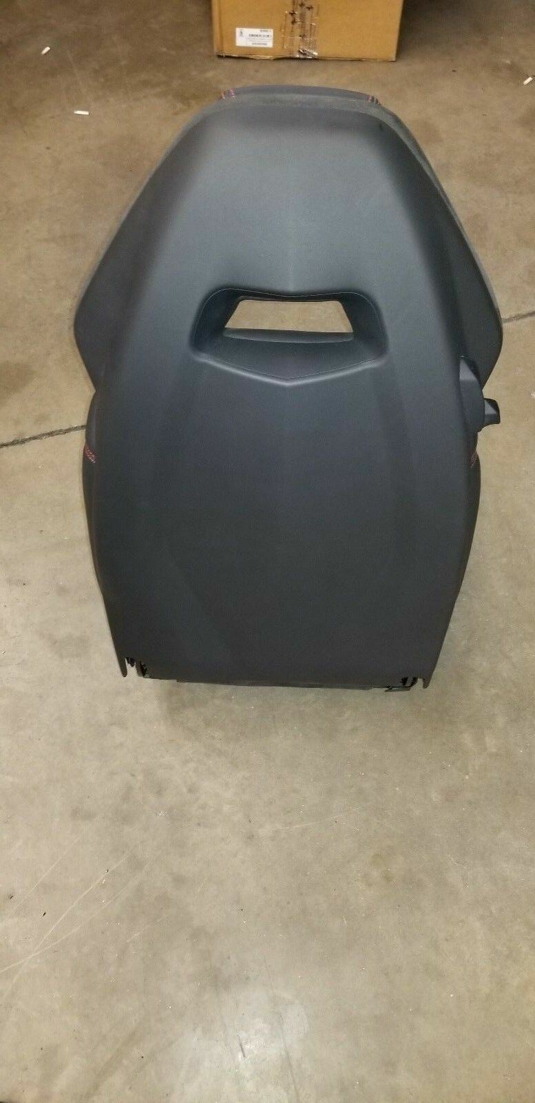 LAMBORGHINI HURACAN PASSENGER RIGHT SEAT BLACK LEATHER & ALCANTARA OEM 4T0881022