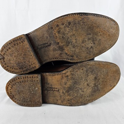 Vintage Florsheim Royal Imperial Men\'s Kenmoor Brown 5-Nail V-Cleat Size 8.5 D Vintage Florsheim Royal Imperial Men main image 3