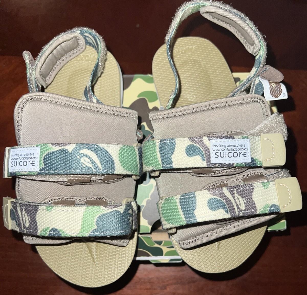 AUTHENTIC KID A BATHING APE BAPE Suicoke Size K13 Cm20 AUTHENTIC KID A BATHING APE BAPE Suicoke Size K13 Cm20