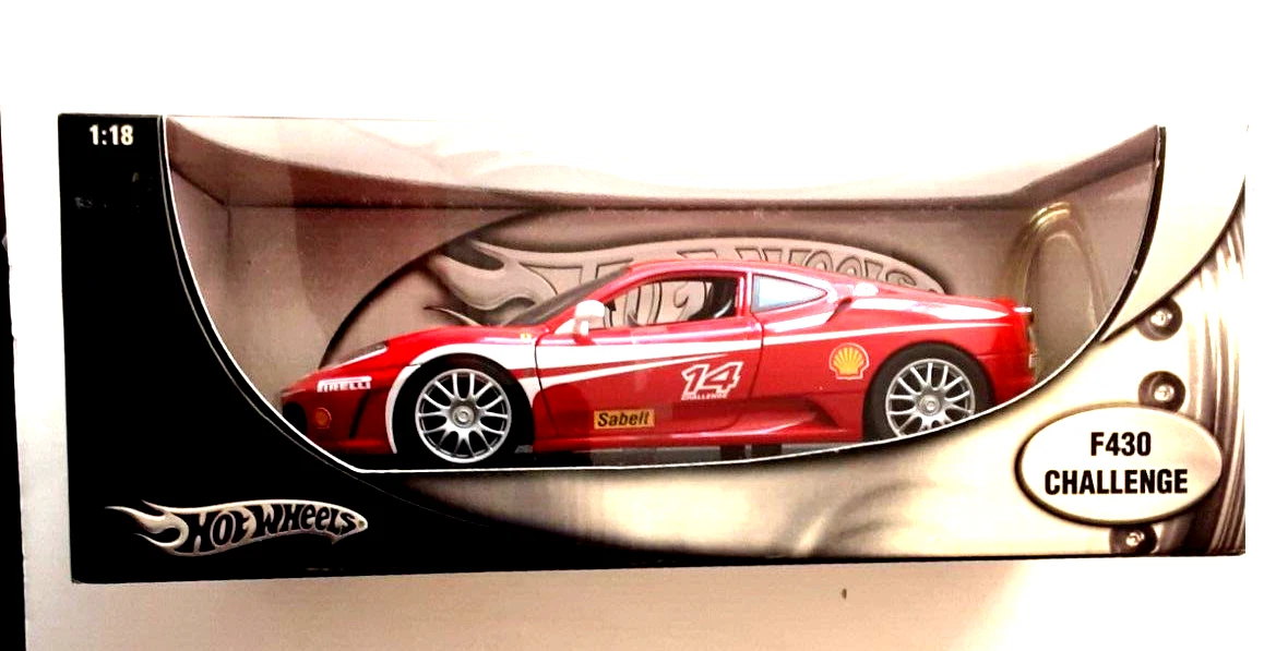 Hot Wheels Ferrari 1:18 Scale Diecast Cars, Trucks & Vans for sale