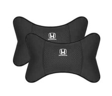 2pcs Car Neck Pillow Breathable Soft Rest Cushion Seat Headrest For Honda