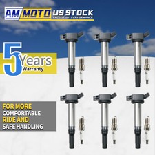 6X Ignition Coil + 6X Spark Plug KIT For Toyota Camry RAV4 Avalon L4 2.5L UF487