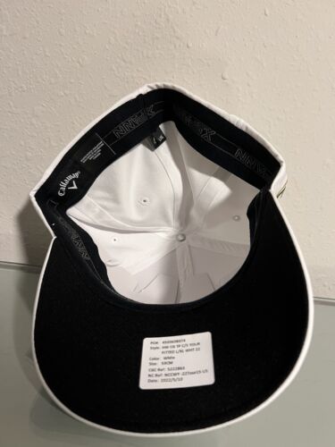 Callaway Chrome Soft Apex Rogue ST Odyssey Fitted Tour Golf Hat Cap White L/XL - Picture 6 of 7