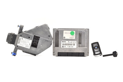 2002-2005 BMW E65 E66 745i 745Li DME ECU ECM CAS IGNITION SWITCH KEY SET 7540510