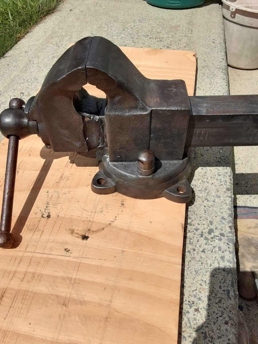 Rare Vintage Charles Parker model 22X Machinist swivel Vise | eBay