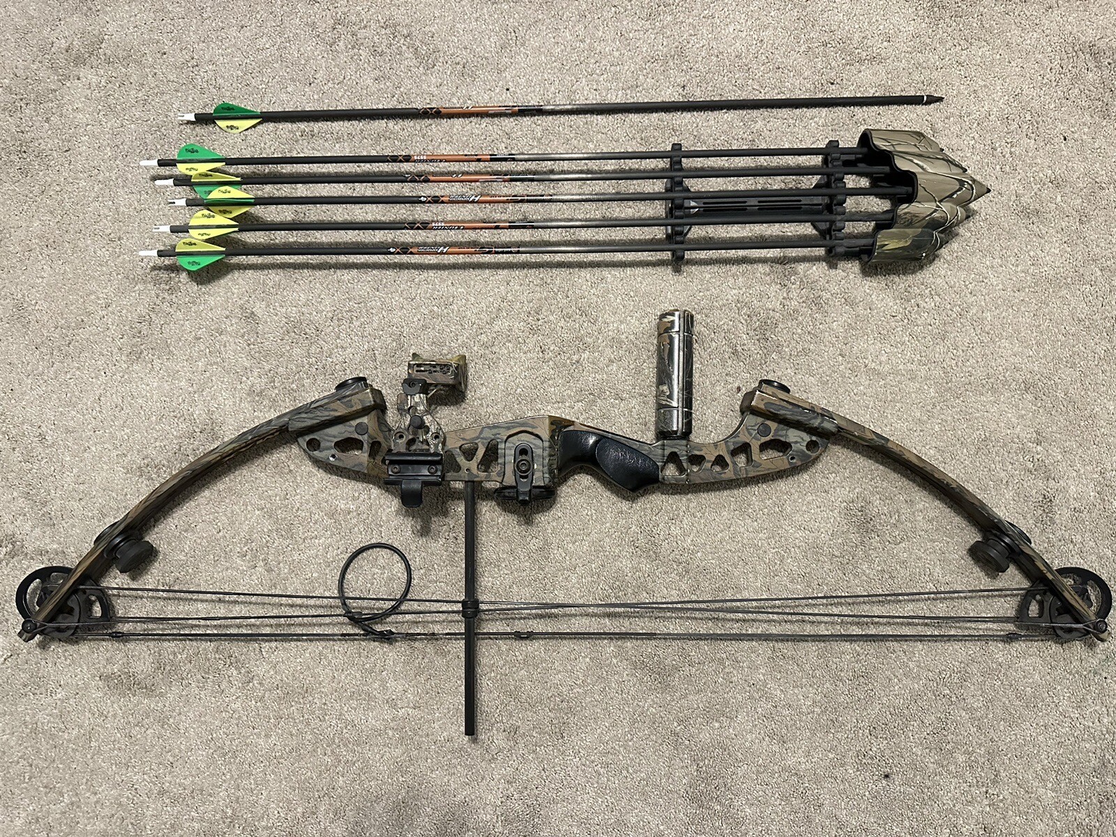HCA (High Country Archery) Max Force Vibra Flex Armor Compound Bow eBay