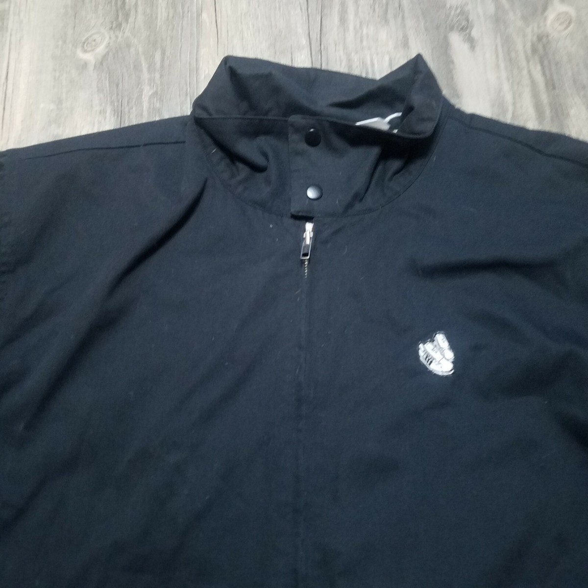サンプル Vintage Adidas Sample Jacket Zip Up Lined Black Athletic