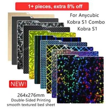 For Anycubic Kobra S1 Bed Plate 250mm Kobra S1 Combo Build Plate Double Side Peo