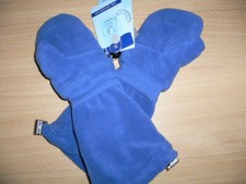 STERNTALER JUNGEN/MÄDCHEN STULPEN FLEECE-FÄUSTLINGE m. DAUMEN  jeansblau  Gr. 3