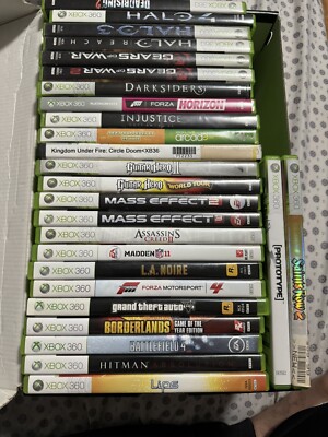 33 XBOX 360 Games