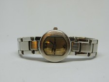 Nine West 9W/1086 Silver Tone Quartz Analog Women's Watch Sz. 5 1/4" New Battery