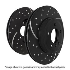 EBC Brakes GD7671 3GD Series Sport Slotted Rotors Fits 13-23 Altima