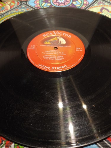 RCA Living Stereo LSC 2129 HEIFETZ REINER TCHAIKOVSKY VIOLIN CTO 1958 8S 16S EX - Picture 3 of 8