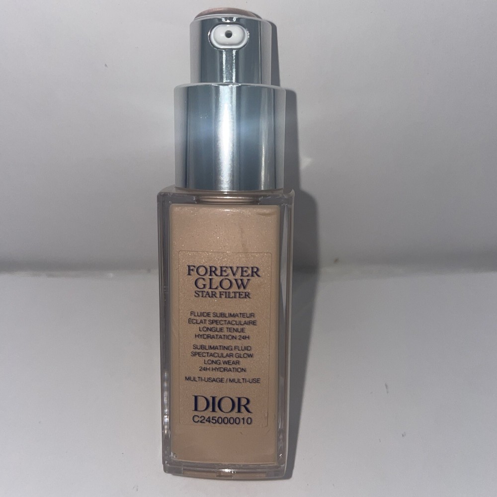 DIOR FOREVER GLOW STAR FILTER 20 ML FOUNDATION (SHADE #1)  NEW TESTER