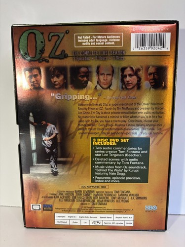 OZ Complete HBO TV Series Seasons 1-6 DVD (New Except Season 1) - Picture 4 of 16