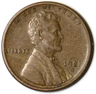 1921-S Lincoln Wheat Penny Cent