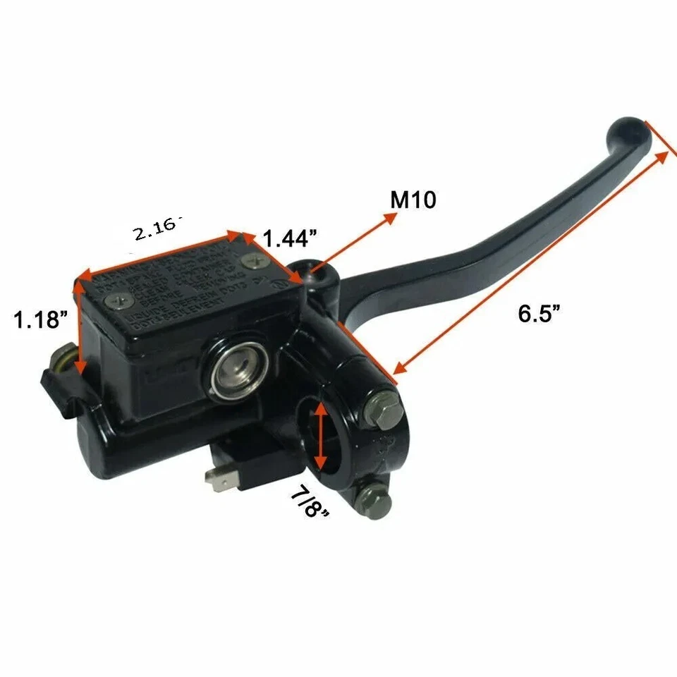 Front Brake Master Cylinder For Bombardier Traxter 500 (2001-2005) - Image 2 of 4
