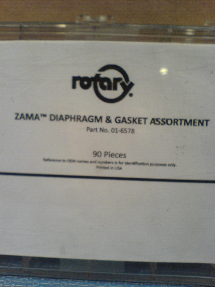 ROTARY 016578 CARBURETOR PARTS ASSORTMENT KIT. REPLACES ZAMA KITS SEE