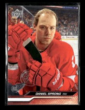 2023-24 Upper Deck NHL Hockey Daniel Sprong Detroit Red Wings #553 2 Card Lot