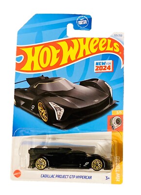 Hot Wheels  23 Cadillac Project GTP Hypercar 123/250 HW TURBO 3/5 NIP 1:64 Die