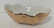Park Avenue China Made In The USA 22 K Gold Trinket Holder