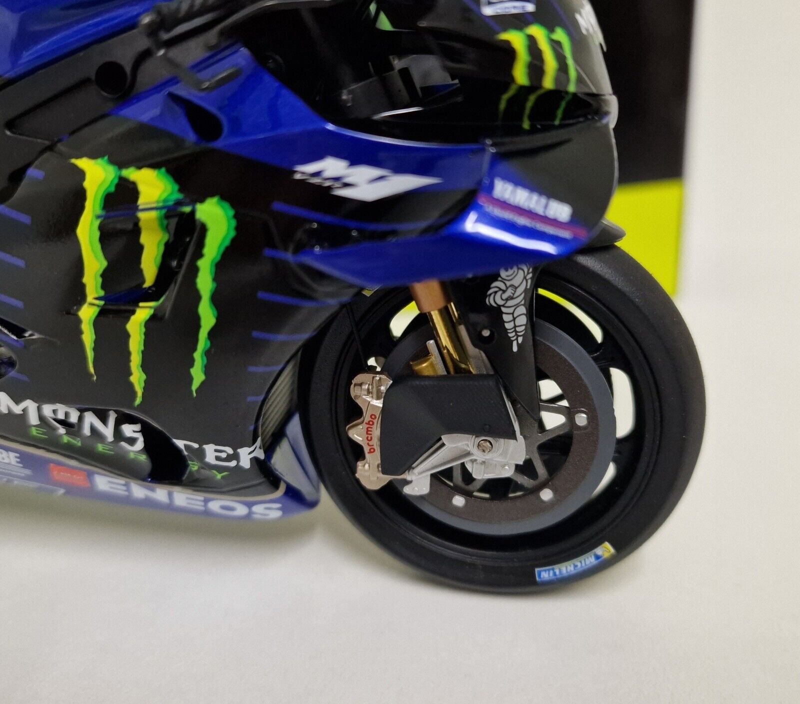 MINICHAMPS 1:12 valentino rossi Model Diecast Moto Yamaha M1-YZR