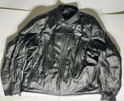 Harley Davidson An American Legend Riding Leather Jacket 2XL FXRG