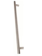 Guardsman Large Door Pull Handle Straight T-Bar 1400 X 30 Stainless Steel