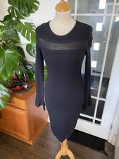 Black Bodycon Dress Size S/M