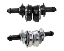Bike Conversion Kit Crank Bicycle Bottom Bracket kit Black or Chrome