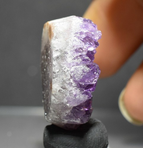 Druzi Amethyst Quartz Agate Cabochon Pure Sparkling Stone Drusy Druzy - Picture 12 of 12