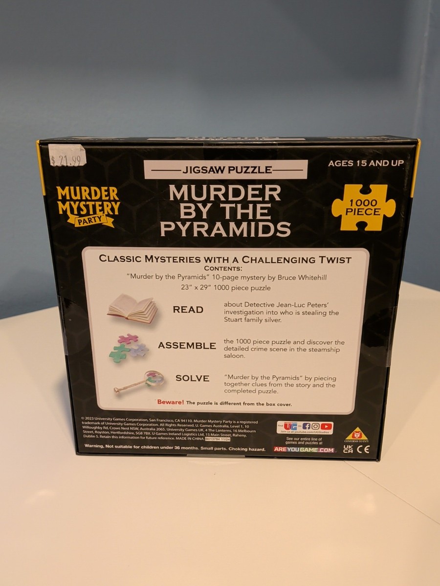 BePuzzled Mystery Jigsaw Puzzle 1000 Pieces 23