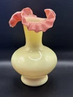 Large Fenton Glossy Burmese Vase