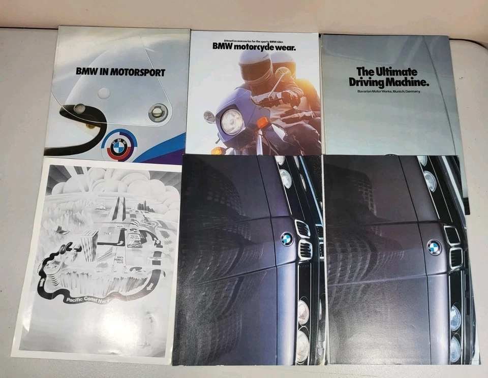 Большой лот винтажных брошюр каталогов листовок почтовых отправлений 1980-е 1990-е BMW - Изображение 3 из 4