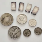 .999 and .900 or 90% and FINE SILVER Lot 46.28 Grams ODD Silver MINT Lot